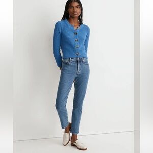 Madewell NWT Mid-Rise Perfect Vintage Jeans in Knowland Wash